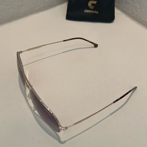 Carrera 274/S Gold Metal Aviator Sunglasses Classic Summer Contemporary NEW - Picture 5 of 8